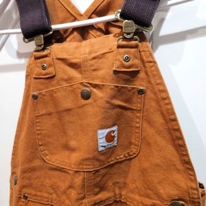 Carhartt Boys Bib Overalls size 8